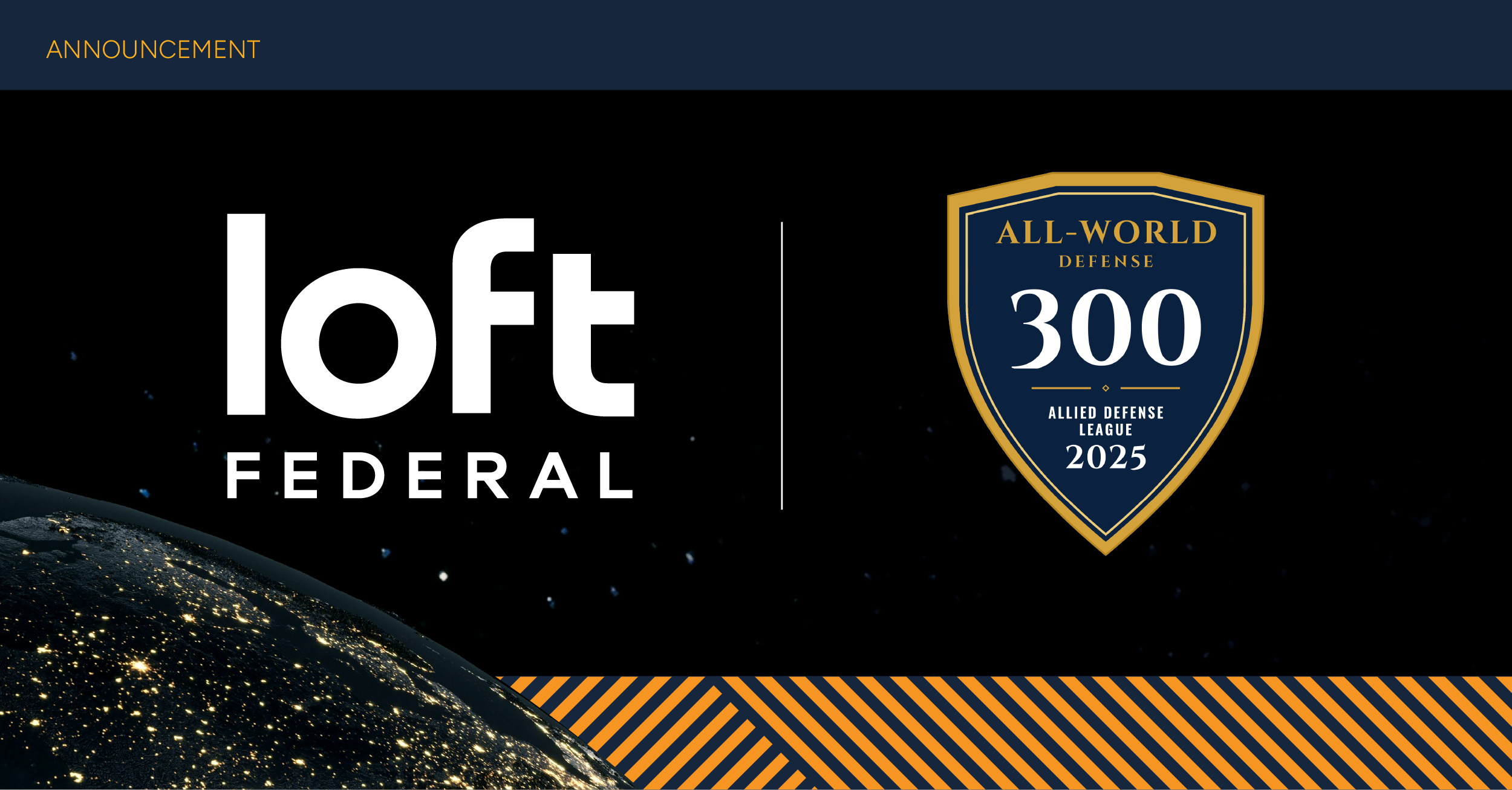 Loft Federal Named to All-World Defense 300